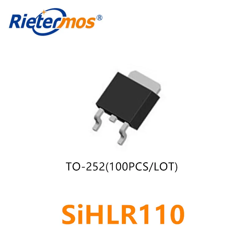 100 шт N-CHANNEL в SiHLR110 TO252 высокое качество | Электроника