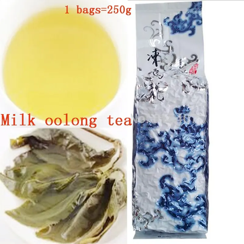 

250g Chinese Taiwan Milk Oolong Tea Beauty Weight loss Lowering Blood Pressure High Mountains JinXuan Milk Oolong Green Tea