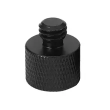 

Microphone Tripod Adapter 5/8 Female To 3/8 Male Clear Thread Smooth Surface For All Kinds Of Photographic Equipment