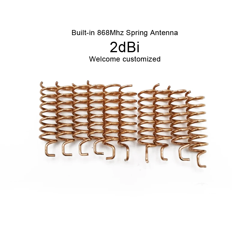 Phosphor Copper Bronze 3Dbi Internal PCB Spring 868 Mhz Coil Antenna