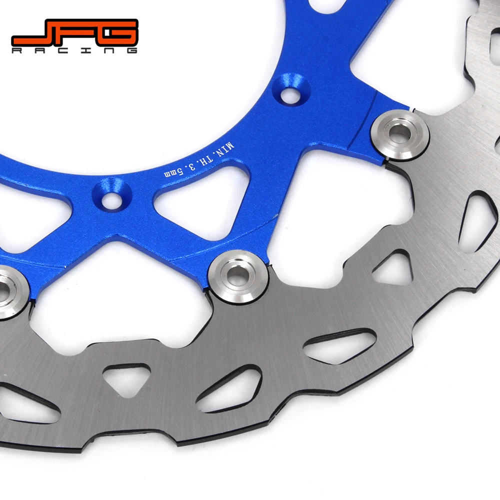 Мотоцикл CNC 320 мм передний плавающий тормозной диск ротор для YAMAHA YZ250 YZ250F YZ450F WR250