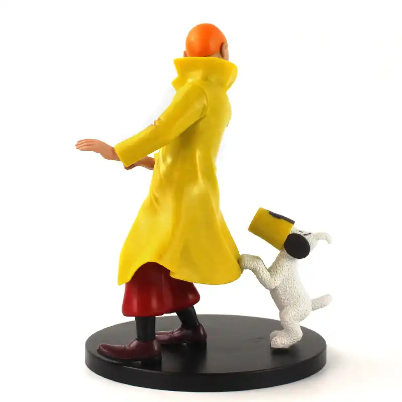 Figurine de collection Tintin et Milou 20 CM PVC Doll Model Toys For Gifts