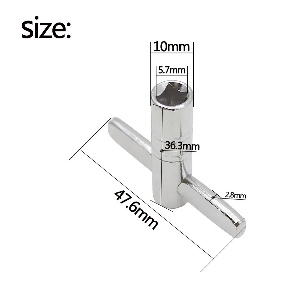 2020 Universal for Metal Drum Sticks Skin Tuning Key Tuner Solid Durable Socket Parts & Accessories