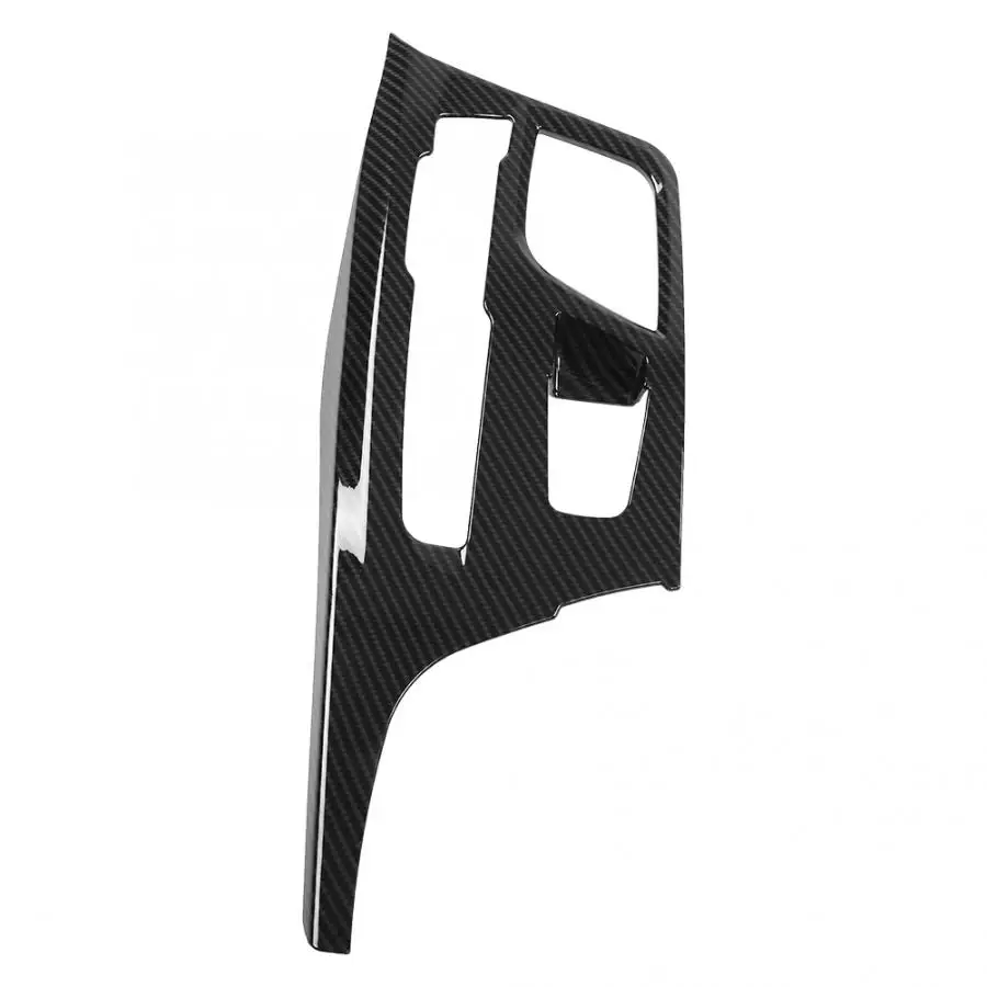 Car Air Conditioner Trim Car Moulding Decoration Interior Mouldings Interior Moulding Trim Strip Car Gear Cover Trim Carbon Fiber Style ABS Plastic Car Center Console Gear Shift Panel Cover Trim for 5 Series G30-Car Sticker