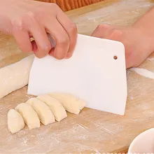 Высокое качество 1 шт. DIY скребок для выпечки нож для масла пластиковый резак для теста для торта кухонные принадлежности для выпечки маленький размер