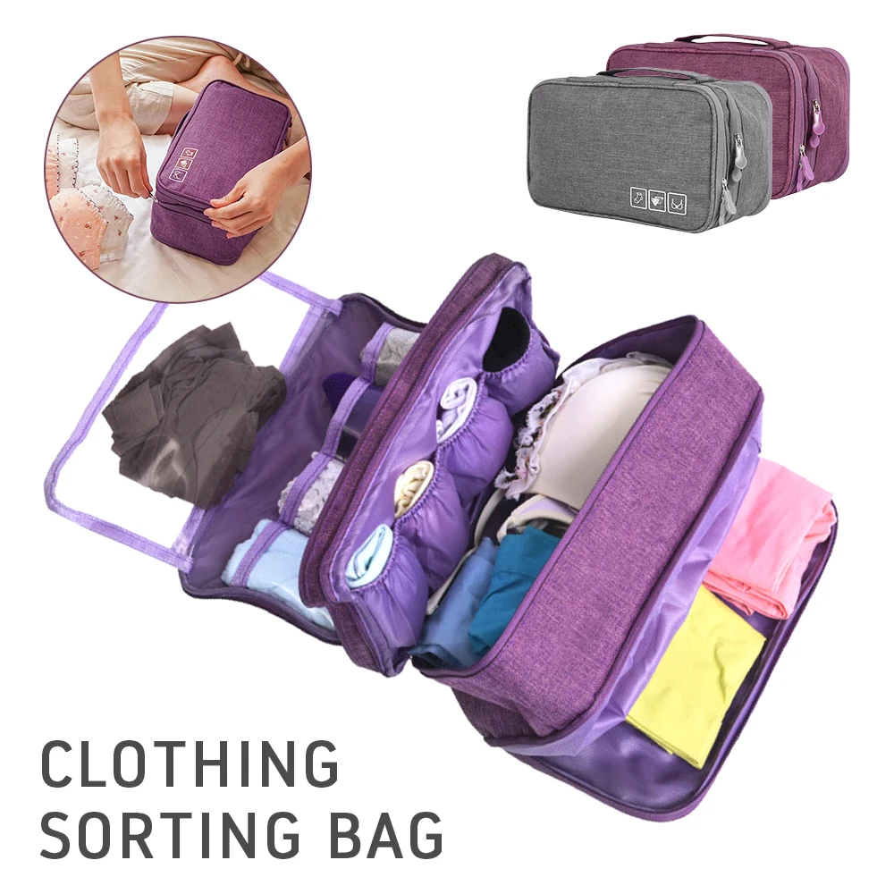 Портативная сумка для хранения нижнего белья, бюстгальтеров, водонепроницаемые носки для путешествий, органайзер для косметических ящиков, шкаф, сумка для одежды, аксессуары
