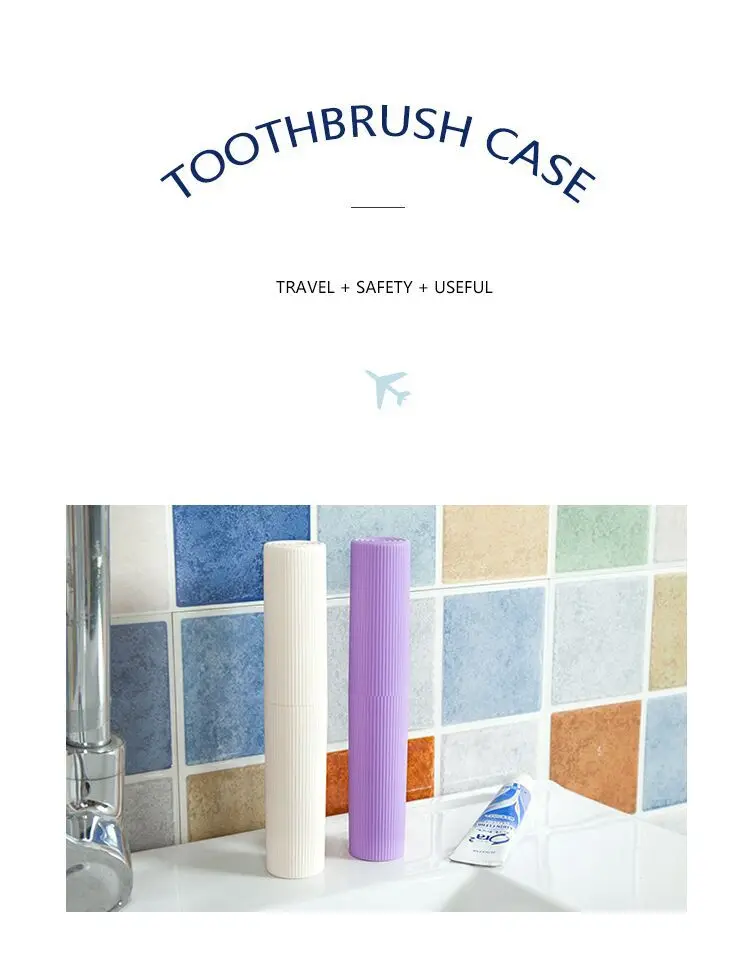 Коробка для хранения зубных щеток портативный держатель для зубной щетки чехол для зубной пасты для дома ванная комната путешествия походная зубная щетка чехол Крышка
