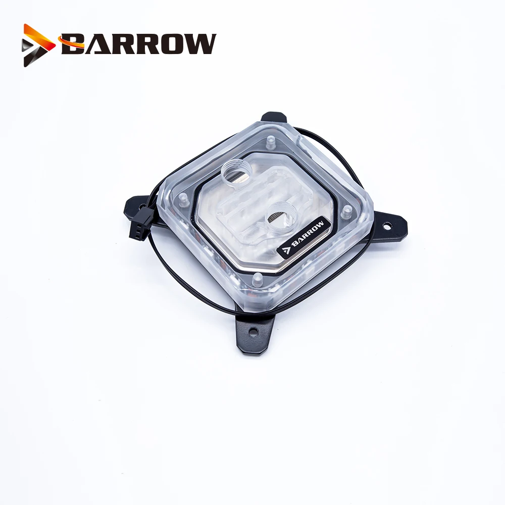 Billige Barrow CPU Wasser Block verwenden für Intel LGA1150 1151 1155 1156 Buchse RGB Licht kompatibel 5V GND 3PIN Header in Motherboard Kupfer