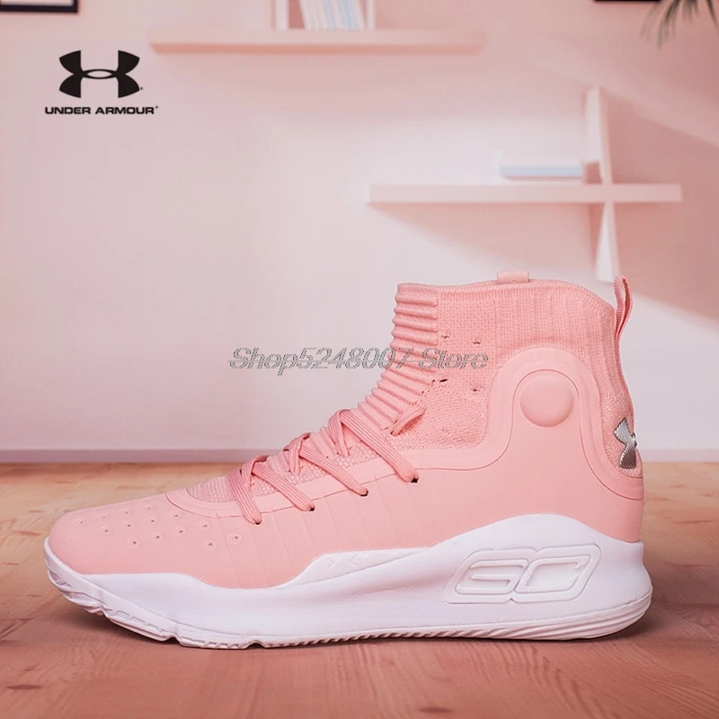 Женская Баскетбольная обувь Under Armour Curry 4th противоскользящие амортизирующие