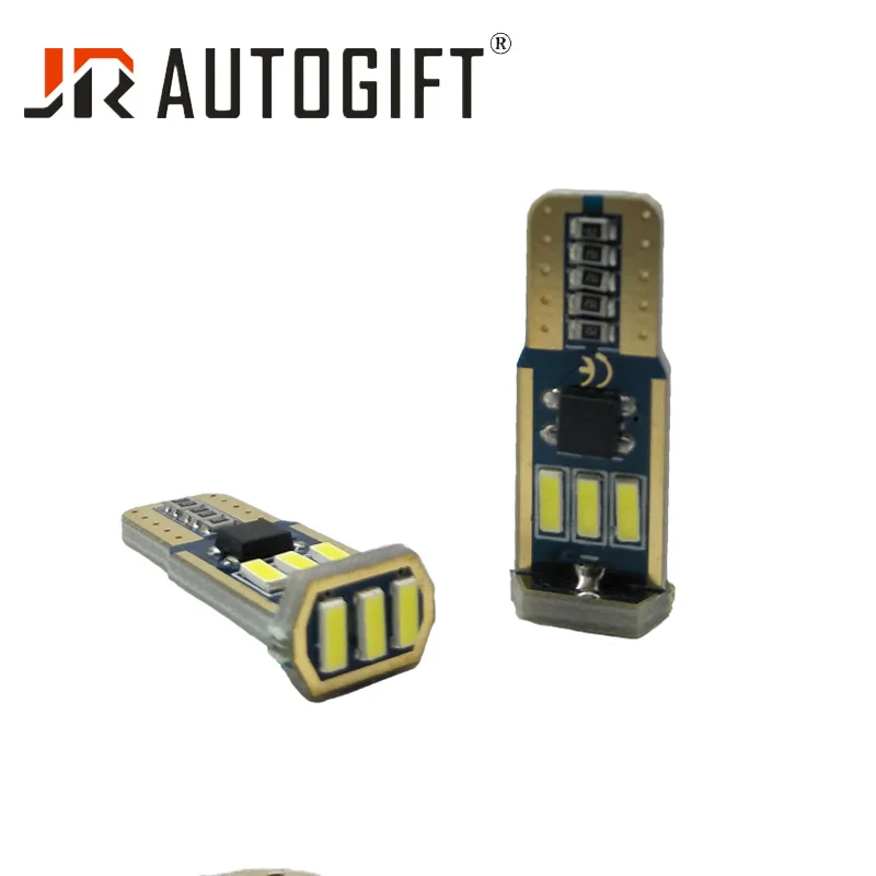 100 шт. автомобильный Стайлинг 12V T10 W5W СВЕТОДИОДНАЯ Лампа 194 9smd 4014 Авто t10 led 168 Подсветка регистрационного номера купол для чтения двери сигнальная лампа