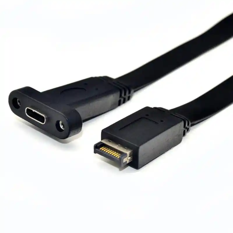 USB 3 1 Передняя панель заголовка типа E M к Type C F материнская плата расширительный