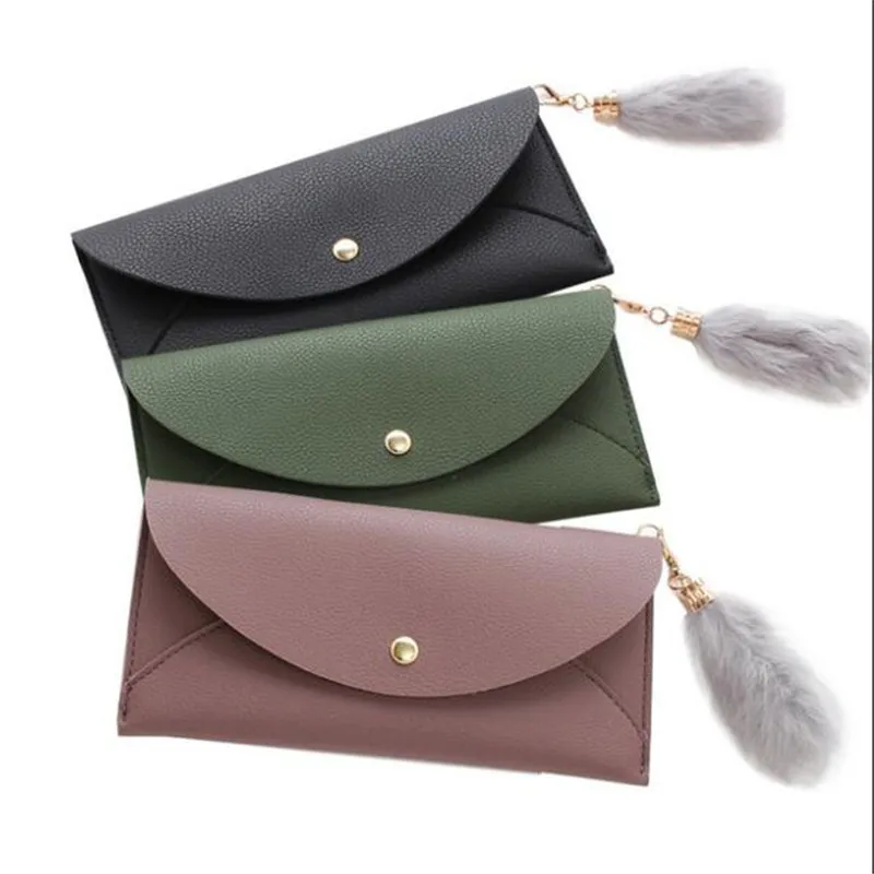 

Fashion Women Wallets PU Leather Long Wallet Student Simple Personality Card Wallet Lady's Clutch Bag Purse Money Bag