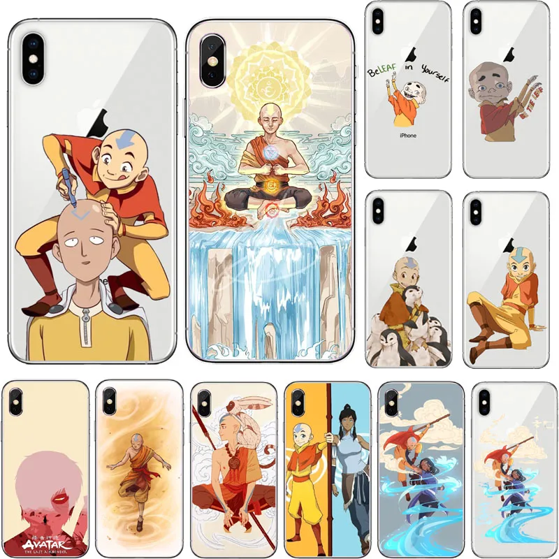 

Avatar The Last Airbender luxury Soft silicone Phone Case For iPhone X 11Pro MAX 10 6 6S Plus 7 7Plus 8 8Plus 5 5S SE XS MSX XR