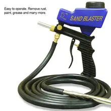 AUGKUN Улучшенный Пескоструйный пистолет комплект газированный бластер медиа Пескоструйный пистолет Удаление ржавчины удаление краски смазки