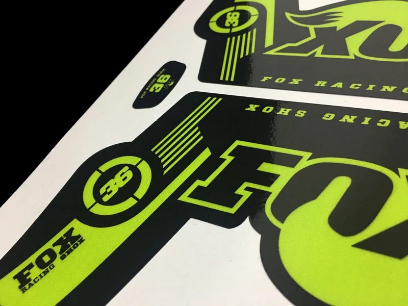 Mountain Bike for Sticker Bicycle Fork Decals Cycle Suspension Fork Sticker for FOX-36 XC MTB