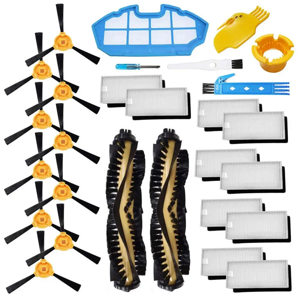 N79//N79s Filter Main Side Brush Kit for ECOVACS DEEBOT Robotic Vacuum Cleaner US