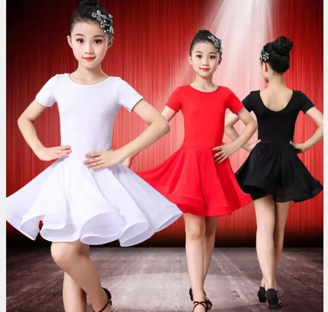 Disfraces Traje De Tango Para Nena Vestido De Danza Latina Para