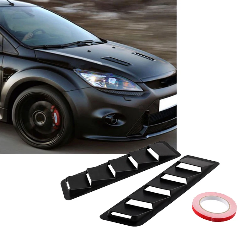 Car Hood Intake Panel Modification DIY Parts Universal Air Flow Intake