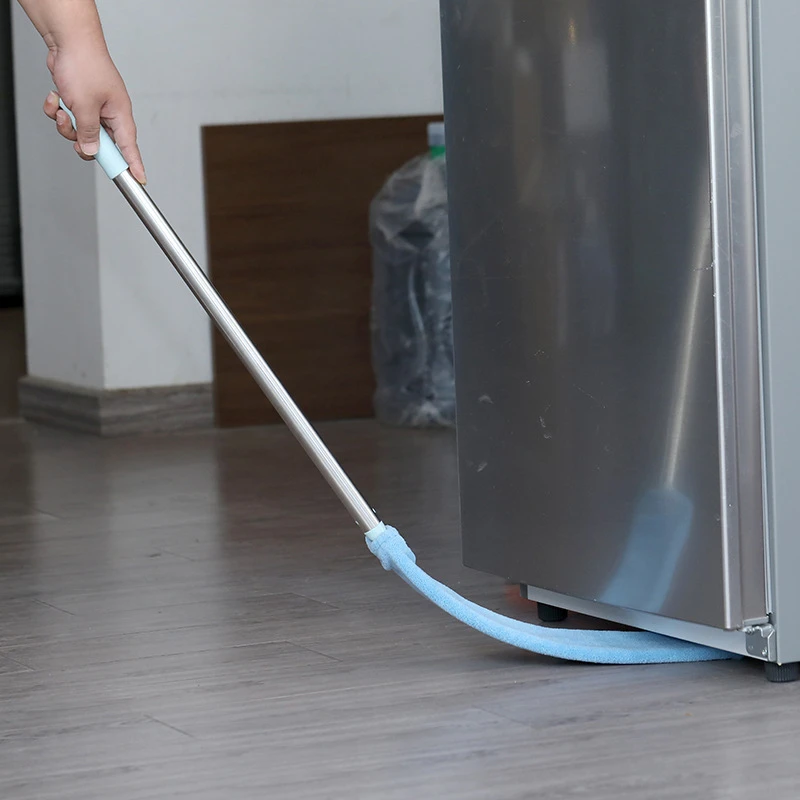 3in1 Corner Cleaning Tool Nook Duster Long Handle Dust Cleaner Floor Brush Easy 