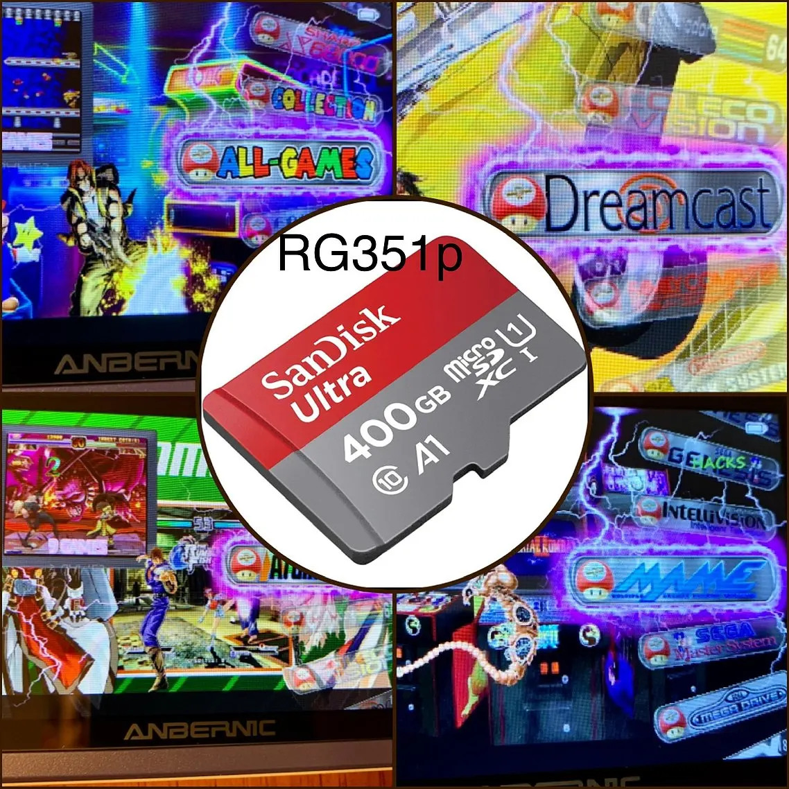 RG351P、RG351M用SDカード256GB RG351P RG351M 用sdカード