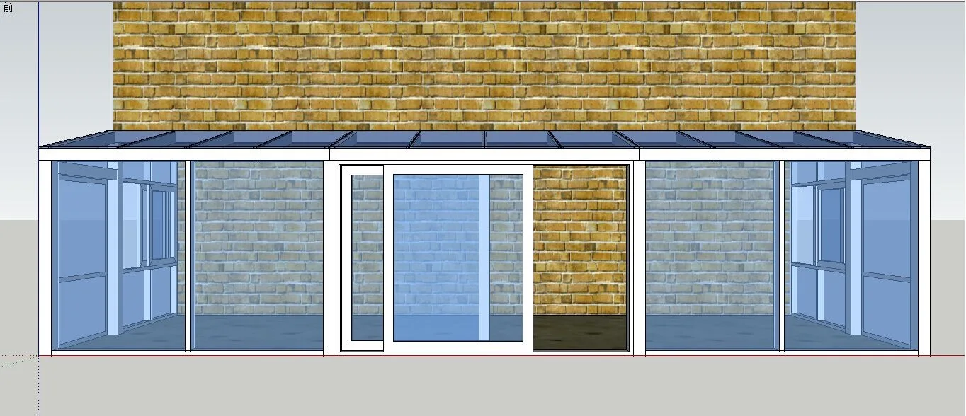Classic Design Aluminum Sunrooms Aluminium Alloy Sunrooms Glass Houses