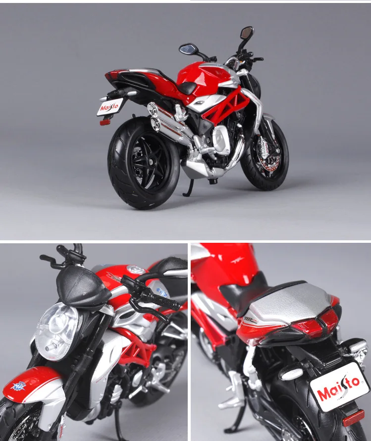 1 than 12 Original Factory Maisto 2012mv Augusta F4rr Model Alloy Motorcycle Model Decoration