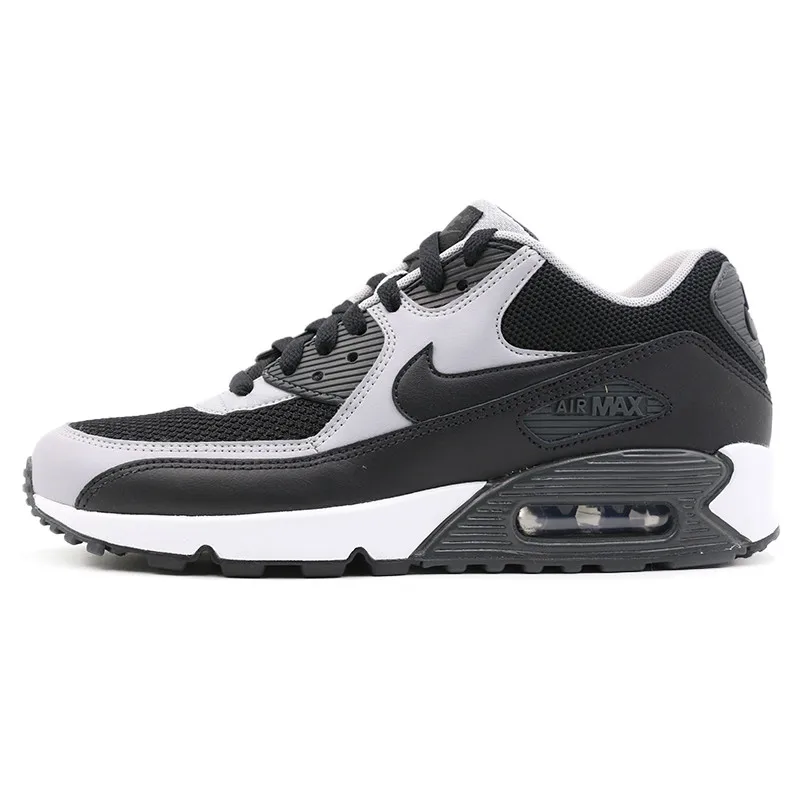 NIKE AIR MAX 90 Essential Для мужчин бега спортивная обувь, обувь из сетчатого материала, воздухопроницаемая комфортная обувь для бега спорта на открытом воздухе кроссовки 537384-053 - Цвет: 537384-053