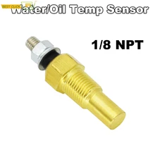 1/8 NPT универсальный автомобильный Грузовик датчик температуры воды и масла датчик температуры цифровой запасной прибор для измерения температуры воды 1/8 NPT универсальный автомобильный Грузовик датчик температуры воды и масла датчик температуры цифровой запасной прибор для измерения температуры воды