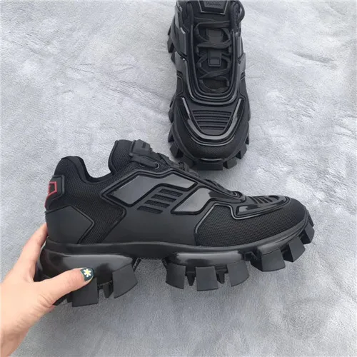 blue and black pradas