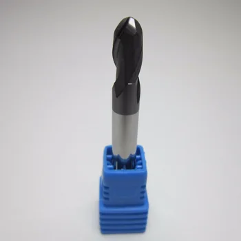 

2 Flutes Milling Cutter Tungsten Carbide Ball Nose Grinding End Metalwork Supply