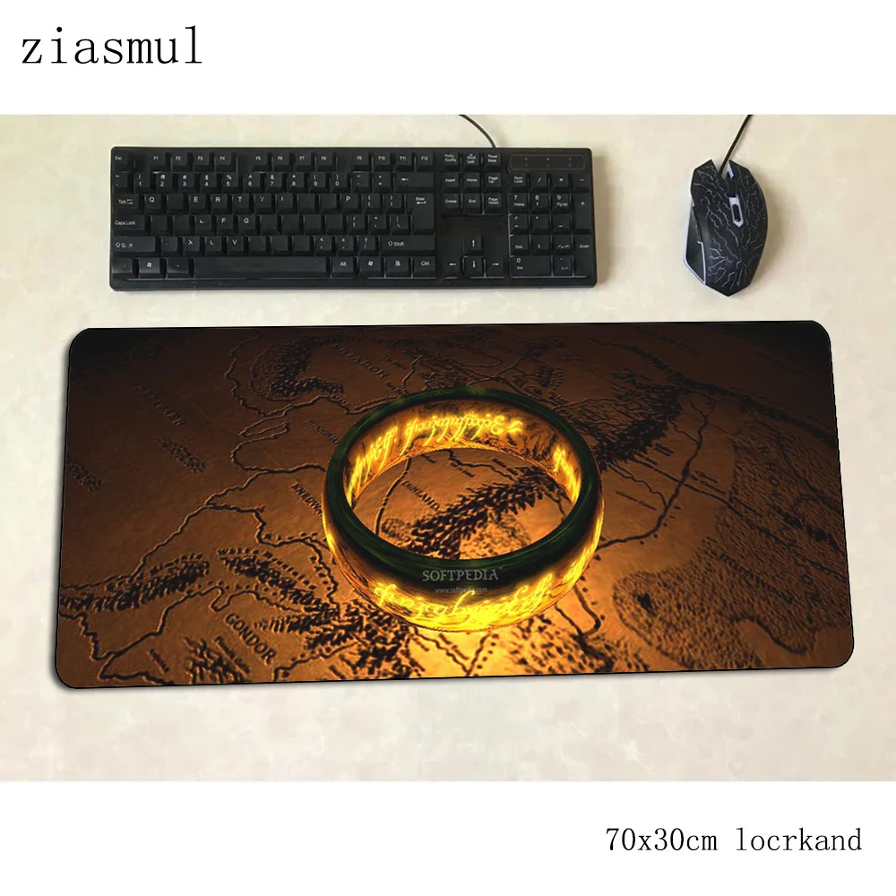 

lord of the ring mouse pad Kawaii Computer mat 700x300x3mm gaming mousepad large 3d padmouse keyboard games pc gamer desk