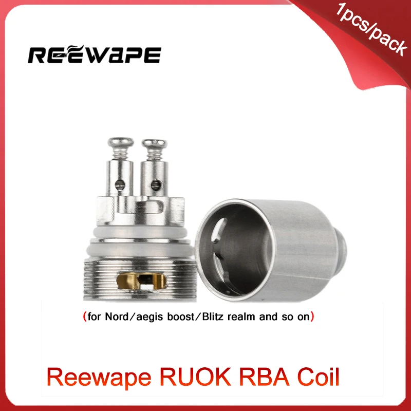 1 шт./упак. оригинальный REEWAPE RUOK копия RDA катушки для электронной сигареты Aegis boost