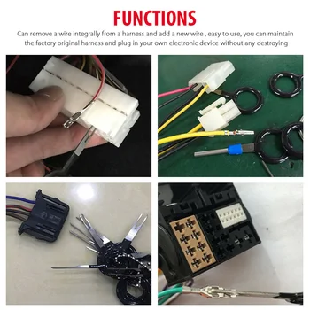 

39pcs Wire Terminal Removal Car Auto Electrical Connector Needle Ejector