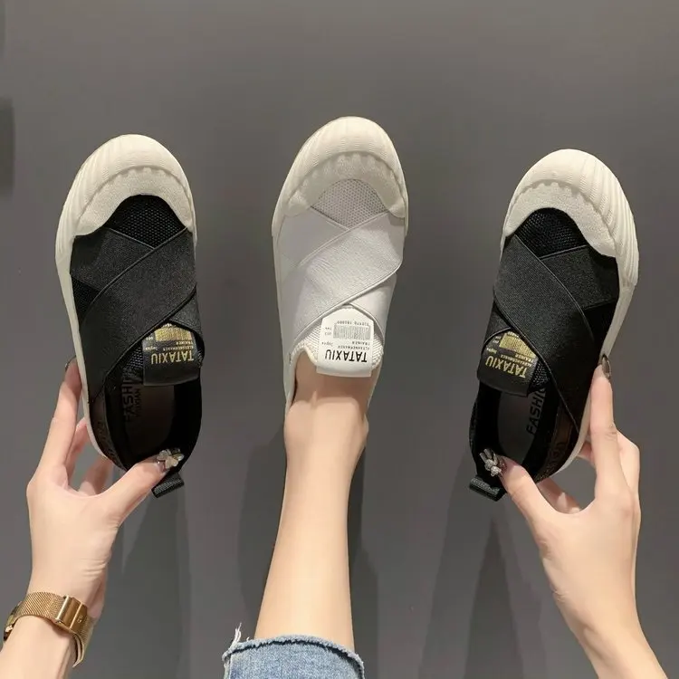 Women Shoes Shell-toe Sneakers Flat Loafers Sports
