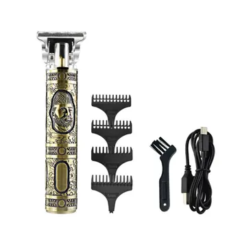 

Rechargeable Vintage Hair Professional Electric Clipper Men Hair Clipper Hair Cutting Machine Shaver Beard Trimmer