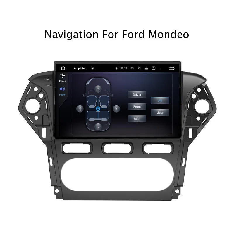 Best 10.1"4G RAM 32G ROM Octa Core Android 9.0 Car GPS Navigation For Ford Mondeo 2011 2012 2013 Car Radio Stereo,Top Car Accessories 2