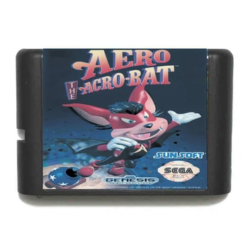 

Aero The Acro-Bat NTSC-USA 16 bit MD Game Card For Sega Mega Drive For Genesis