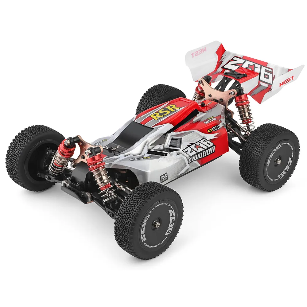 Comprar Wltoys 144001 1 14 2,4G Racing RC Car 4WD de alta velocidad de Control remoto de vehículos modelos de juguetes 60 km h garantía de calidad para niños