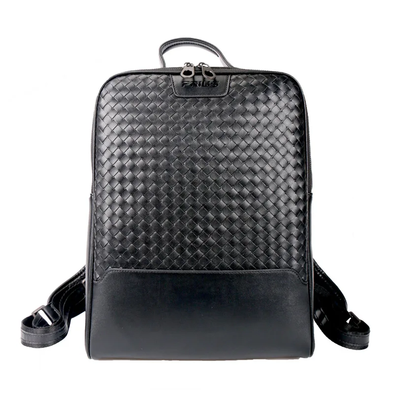 

2020 New Style Backpack Men's Leather Men Korean-style Backpack Schoolbag Backpack