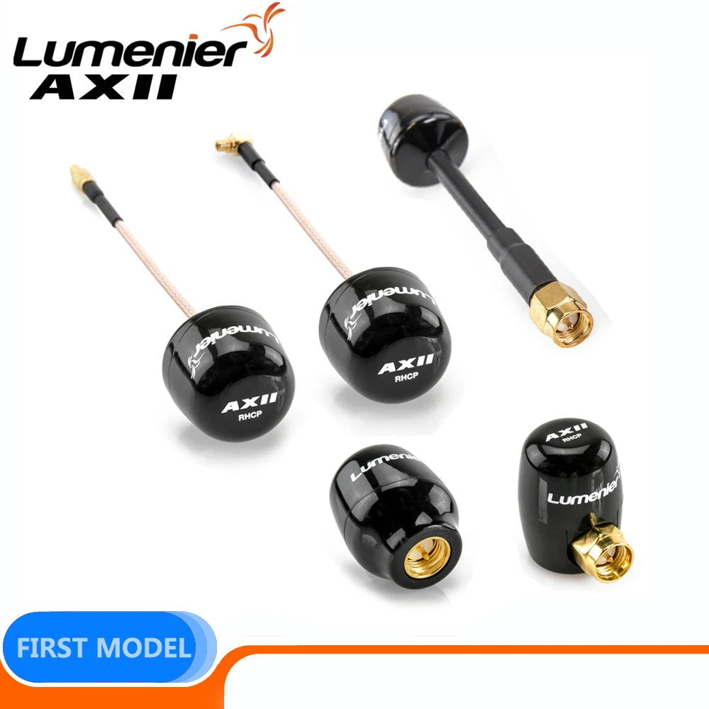 Lumenier AXII 2 5 8 ГГц дБи усиление FPV Антенна MMCX/Прямая MMCX /U.FL/Прямая угловая