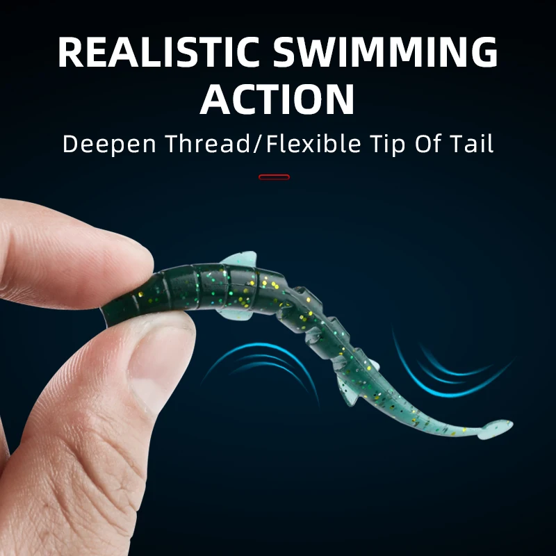 BEARKING UNAGI Fishing Artificial Lures Baits Worm Bass Pike Minnow Swimbait Jigging Plastic Silicone Slug Soft Lures 64mm 88mm