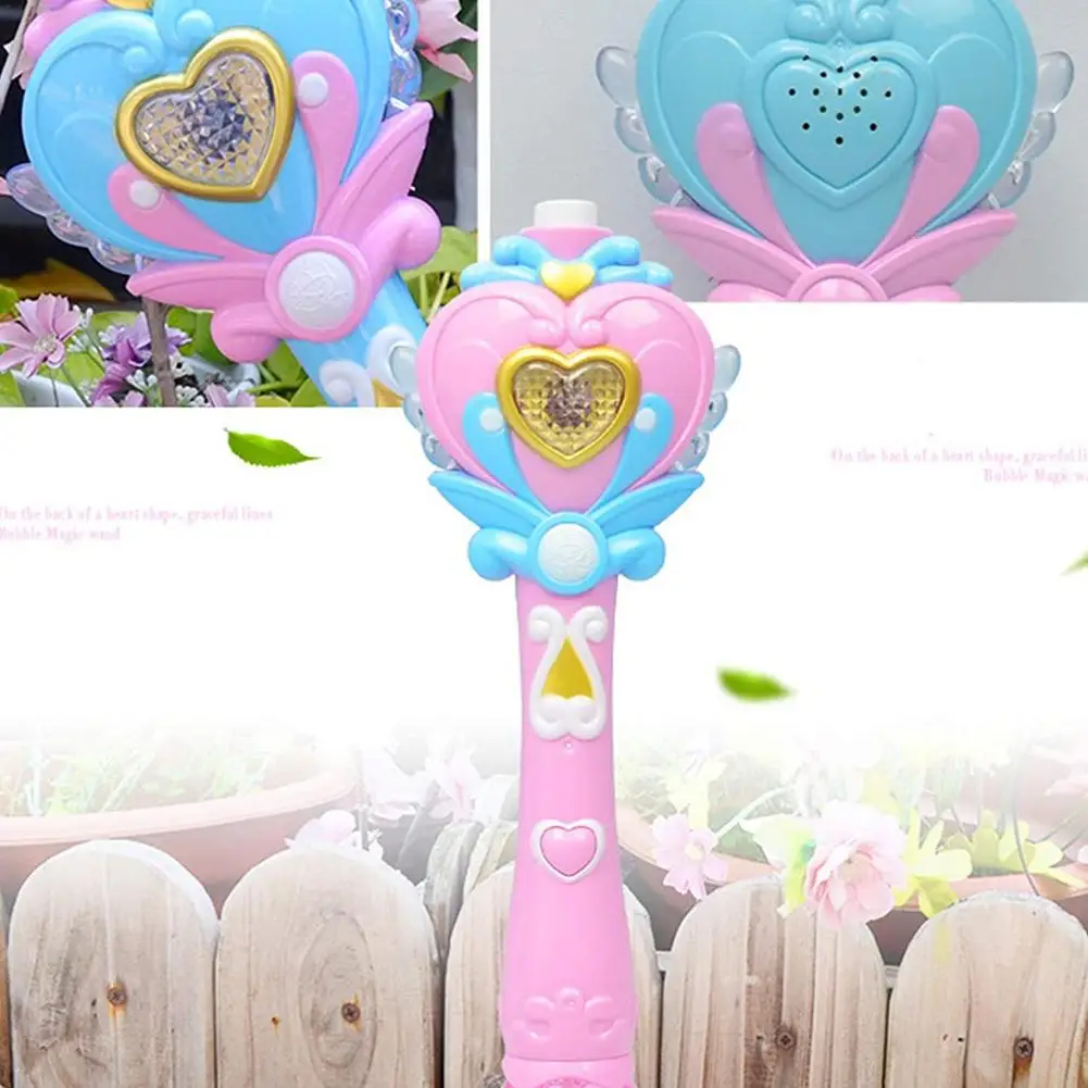 Bubble Machine With Music Electric Bubble Maker Bath Toy Magic Bar Stick Popular Outdoor Wand Toy Children Birthday Gift