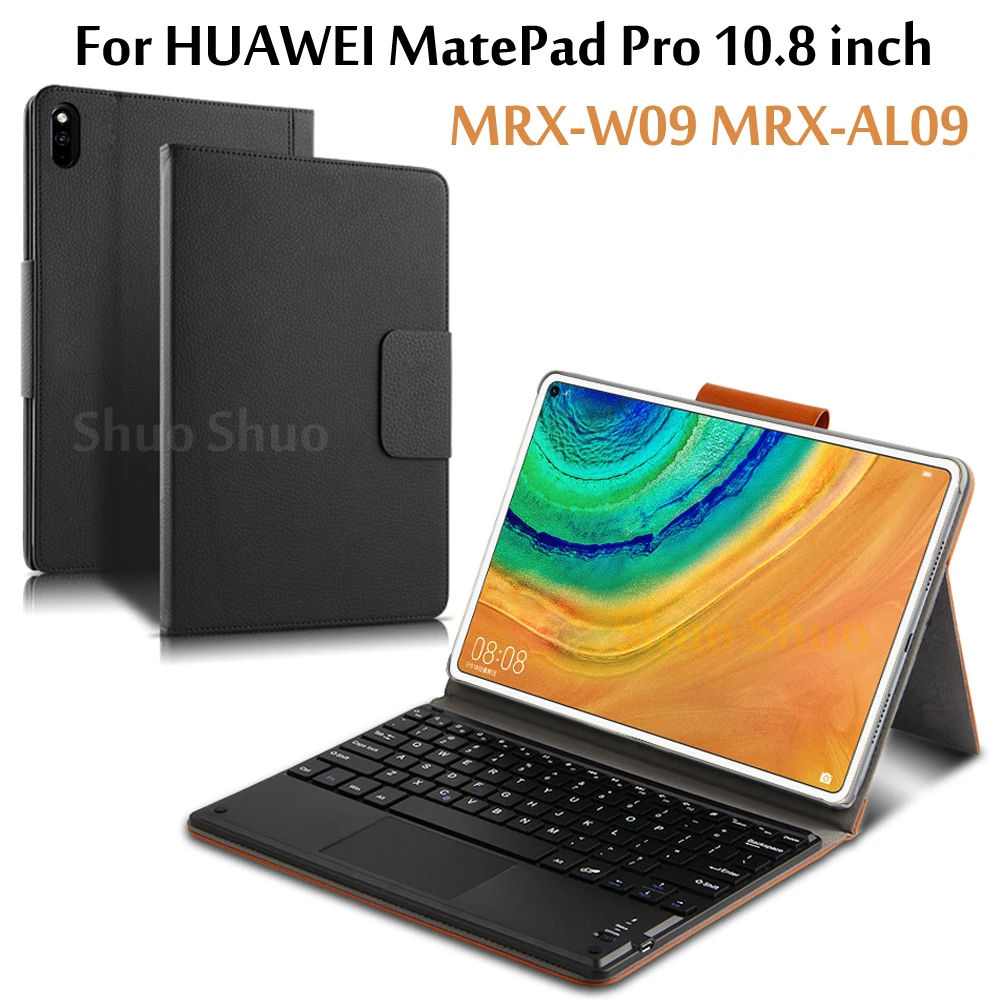 Чехол с беспроводной Bluetooth клавиатурой для HUAWEI MatePad Pro MRX W09/AL09 магнитный чехол