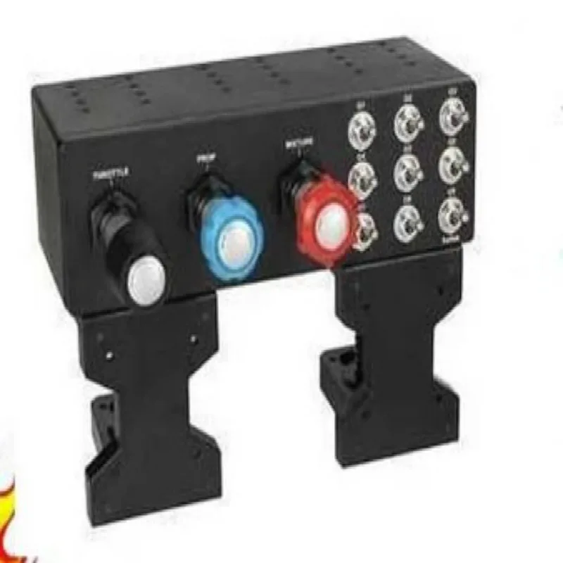 

Saitake TPM Single Engine Variable Pitch Propeller Power Control Unit Panel with Civil Aviation Yoke Rocker Licensed Goods