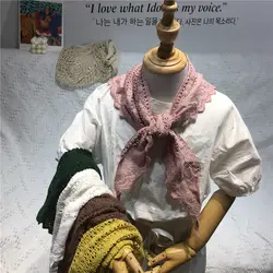 Новый женский однотонный хлопковый вышитый винтажный вязаный шарф бандана зимний для женщин хиджаб фуляр femme шаль пашмины шарфы