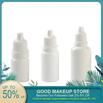 

5/10/30 ml 5 PCS Eye Drops Bottle Small Drop Bottles Plastic Empty Storage Case Squeezable Dropper Bottles Eye Liquid Dropper
