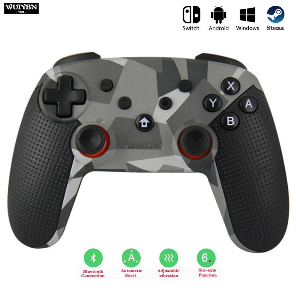 

WUIYBN Wireless Switch Pro Controller NS Bluetooth Gamepad Joystick For Nintendo lite Game machine/PC/Android/Steam Control
