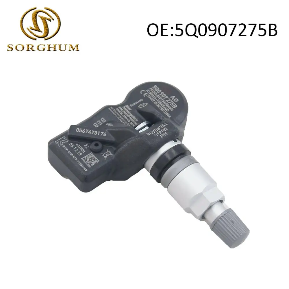 5Q0907275B датчик давления в шинах TPMS 433 МГц для AUDI SKODA PORSCHE VOLKSWAGEN | Автомобили и