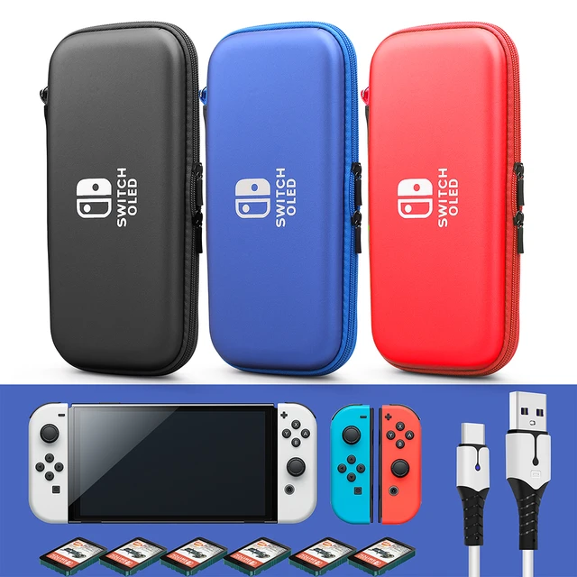 Étui de protection pour Nintendo Switch OLED, sacoche de transport  Portable, coque rigide, étanche, pour Console OLED, accessoires de jeu -  AliExpress