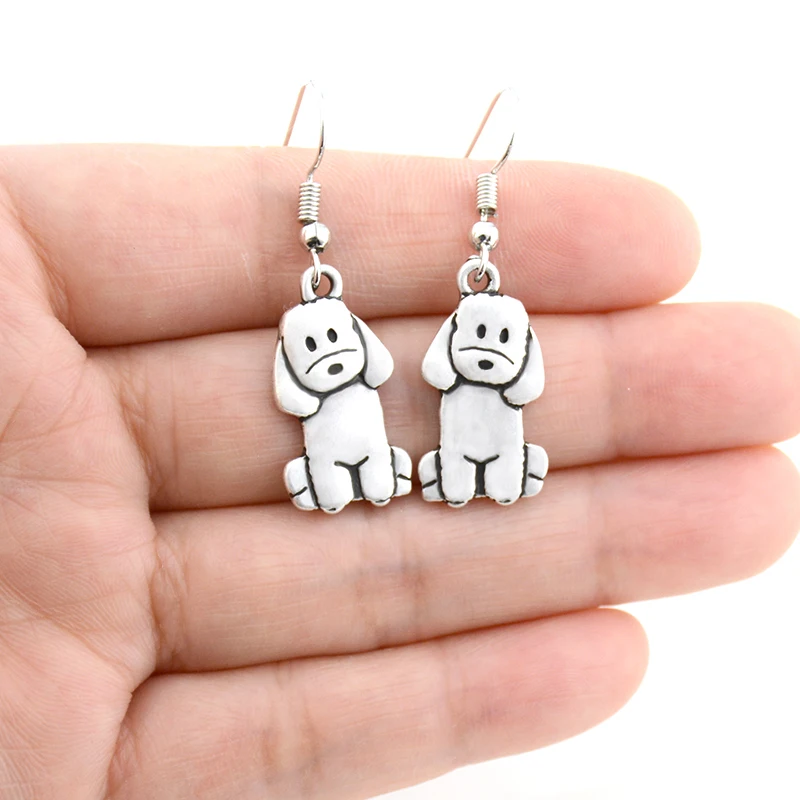labradoodle earrings